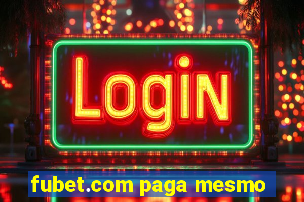 fubet.com paga mesmo